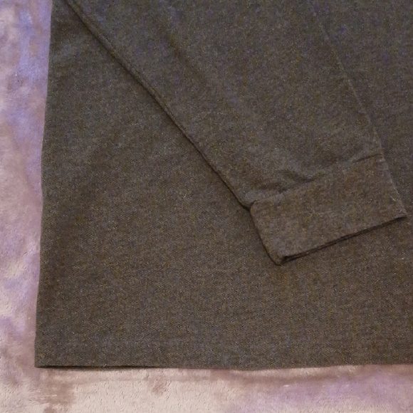 Lacoste Gray Long Sleeve Polo Shirt Classic Style - Picture 6 of 7